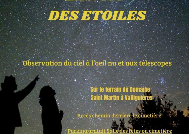 La nuit des étoiles Valliguières