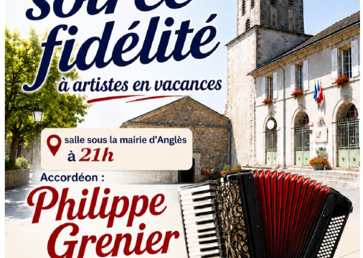 43ème Festival de musique d'été : Soirée fidélité artistes en vacances_Anglès