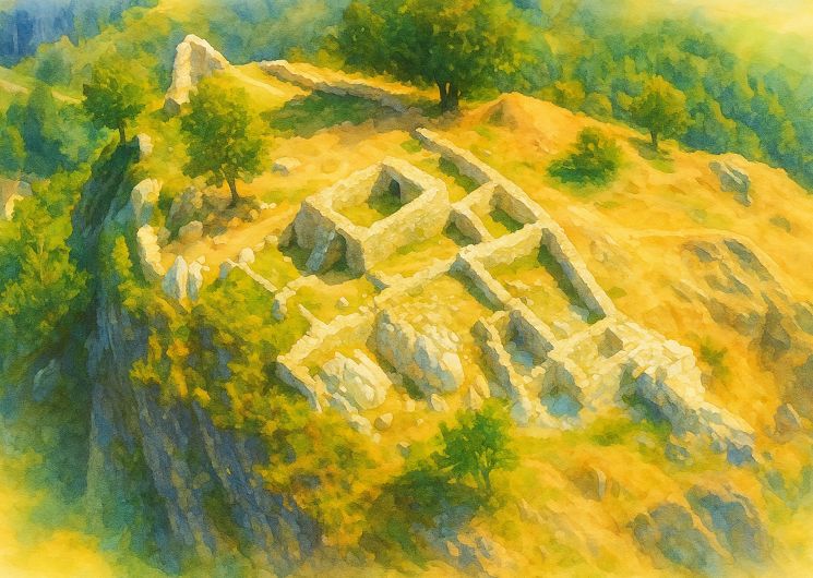 Visite commentée du château de Montréal de sos_Val-de-Sos