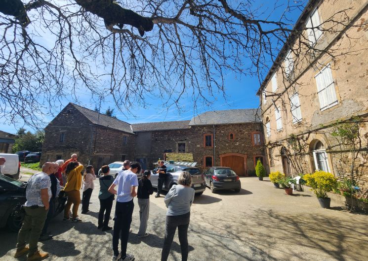Visite de l'élevage de brebis de Fabien Blanc et dégustation de roquefort_Cadix