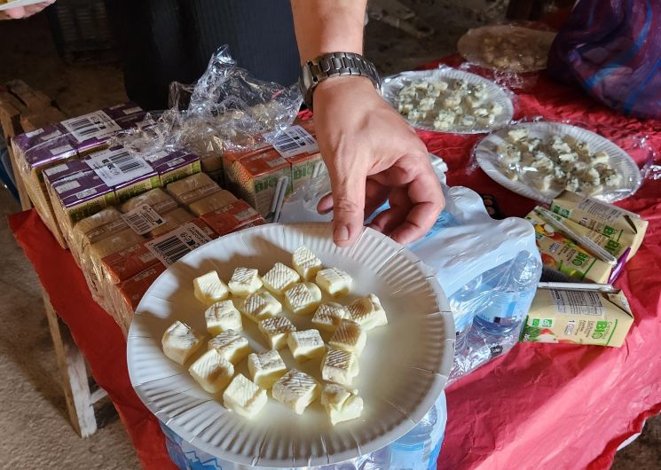 Visite de l'élevage de brebis de Fabien Blanc et dégustation de roquefort_Cadix