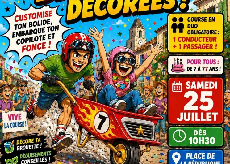 Course De Brouettes Décorées_Nézignan-l'Évêque