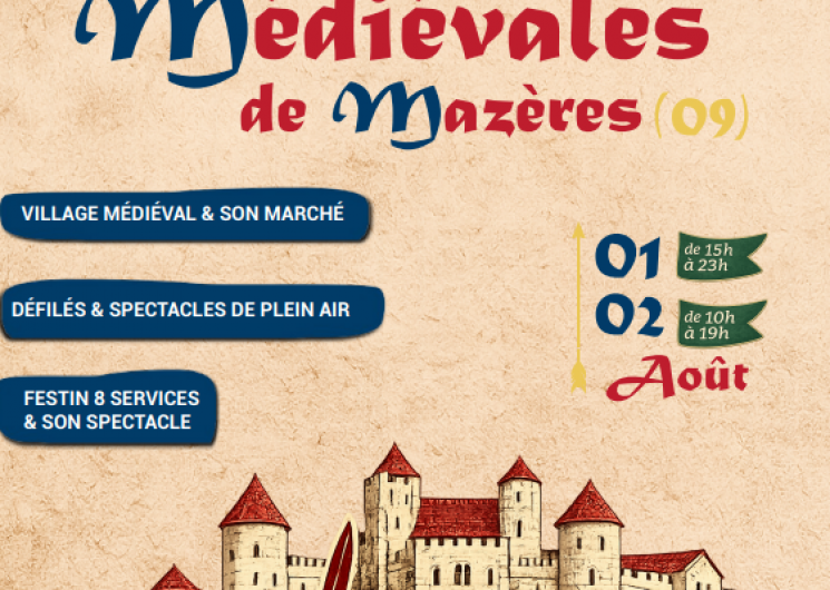 Les Médiévales de Mazères 2026_Mazères