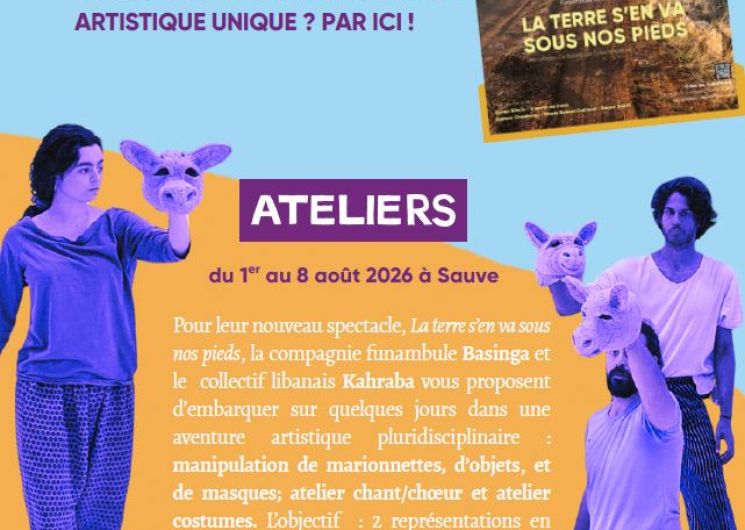 Spectacle participatif - La Terre s'en va sous nos pieds_Sauve