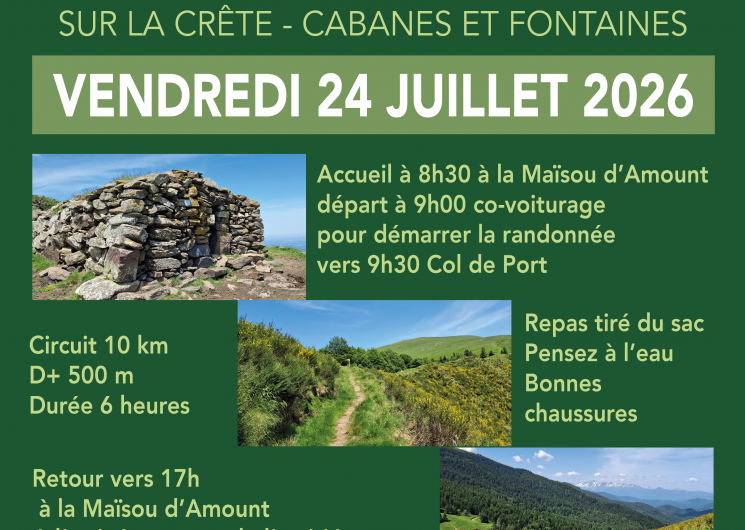 Randonnée entre les vallées de Saurat & de la Barguillère_Saurat