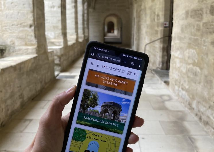 L'application de visite de la Chartreuse_Villeneuve-lez-Avignon