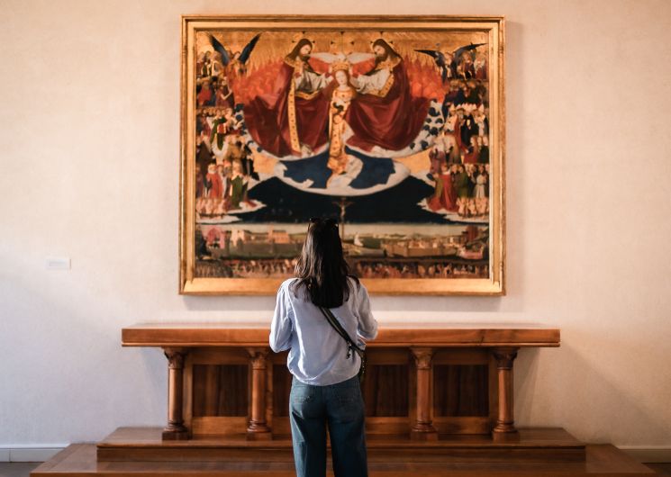 Visite «flash» : le Couronnement de la Vierge_Villeneuve-lez-Avignon