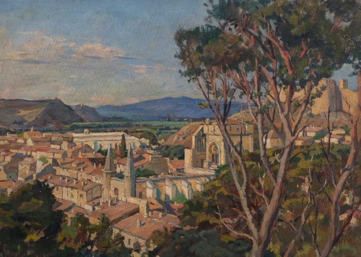 Visite «flash» de l'exposition : Villeneuve lez Avignon, vues et monuments emblématiques_Villeneuve-lez-Avignon