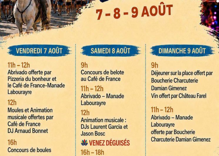Fête votive de Comps_Comps