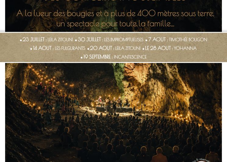 Concert Timothée Bougon à la grotte de Lombrives_Ussat