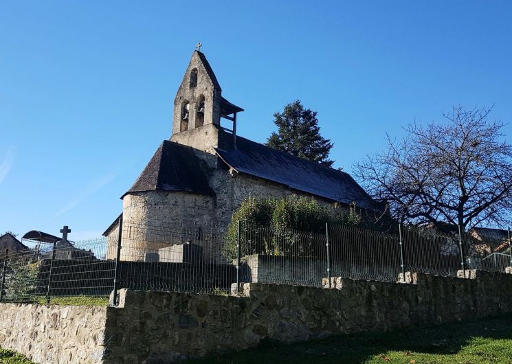 Visite de l'église de Pouech