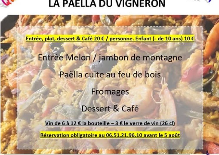 Soirée Mas Delgi - Paëlla du Vigneron_Tourbes