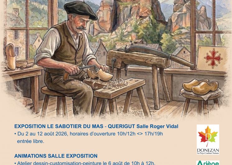 Exposition : Le Sabotier du Mas_Quérigut