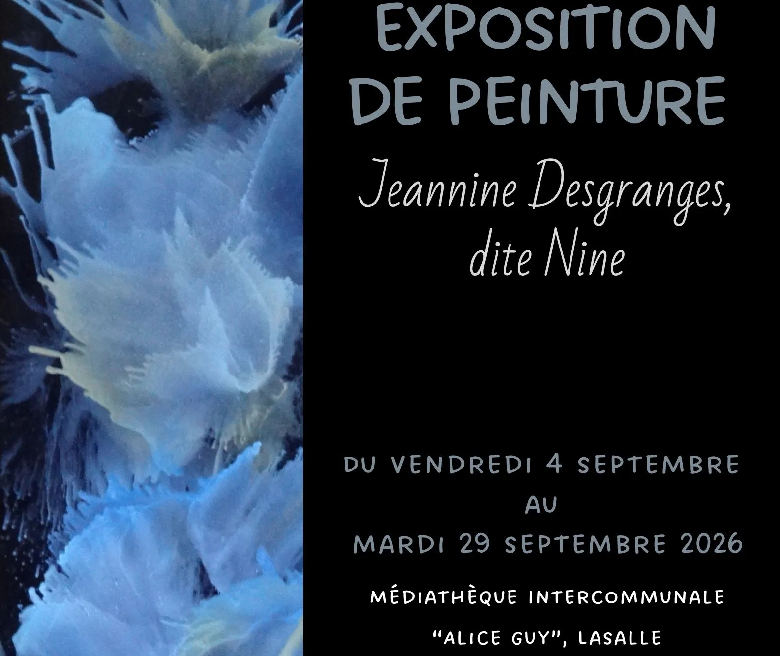 Exposition de peinture_Lasalle