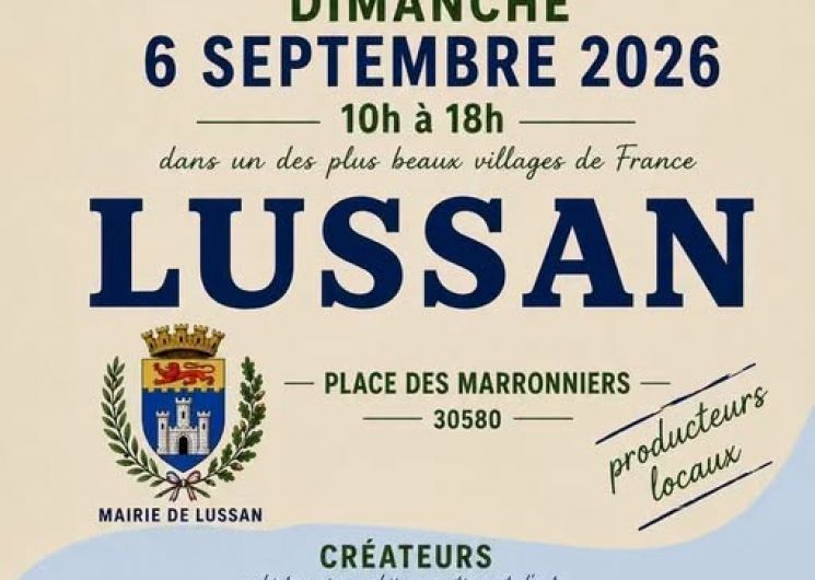 Marché créateurs Lussan