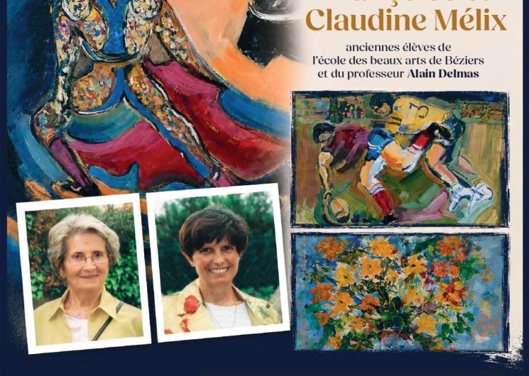 Exposition-vente de peinture – En hommage à Françoise et Claudine Mélix_Boujan-sur-Libron