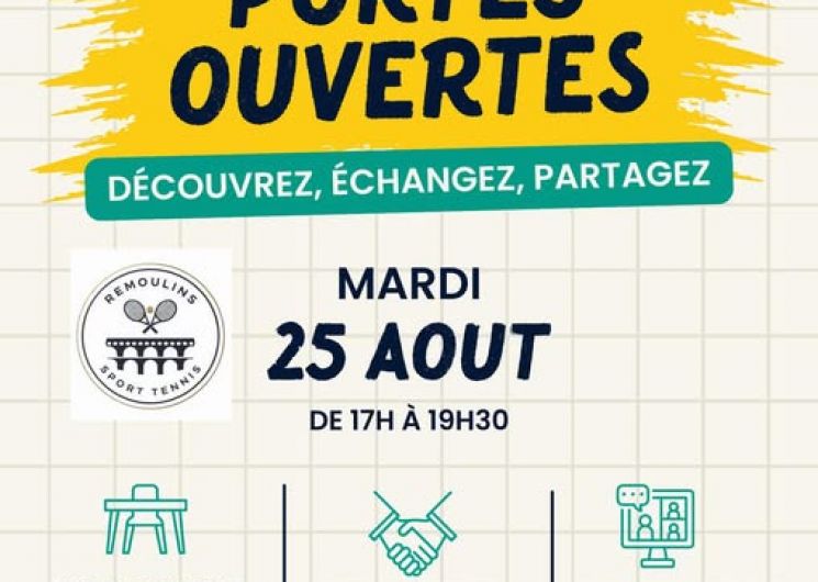 Journée Portes Ouvertes au Remoulins Sports Tennis