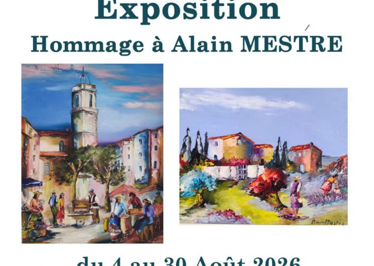 Exposition Hommage Alain Mestre_Pézenas