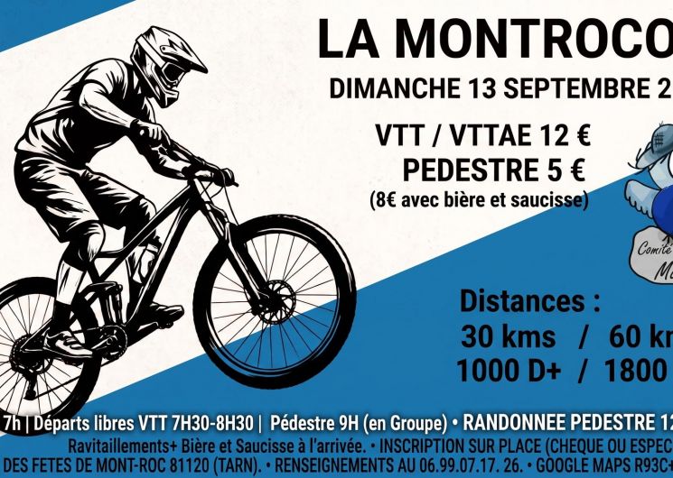 La Montrocoise VTT et VTTAE_Mont-Roc
