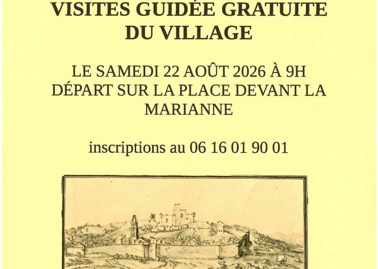 Visite guidée gratuite du village de Montfrin_Montfrin