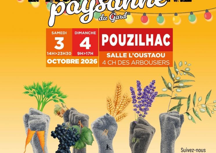 23 ème Fête de l'Agriculture Paysanne du Gard_Pouzilhac