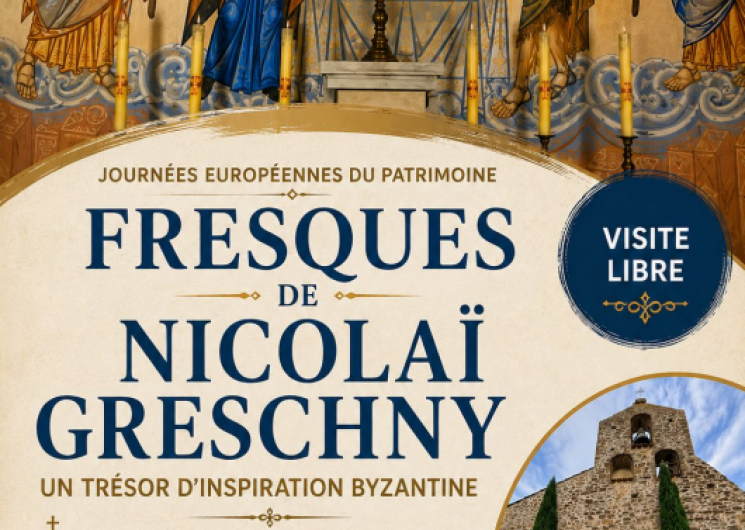 Journées européennes du patrimoine - Fresques de Nicolaï Greschny_Les Issards
