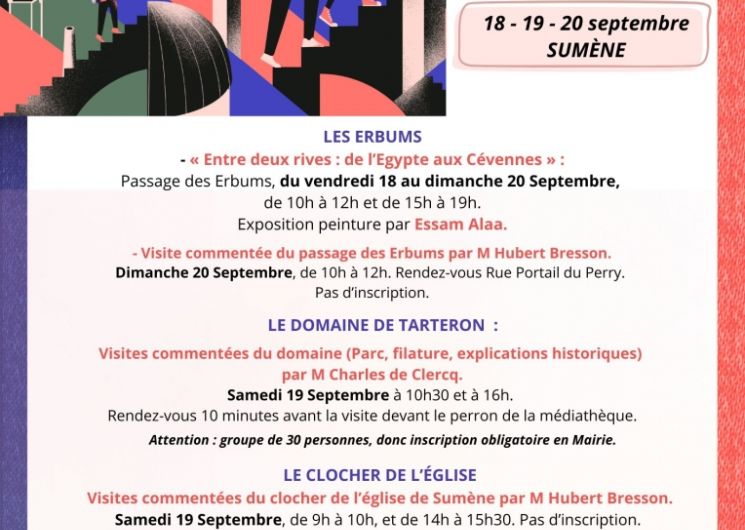 Visite commentée du clocher_Sumène