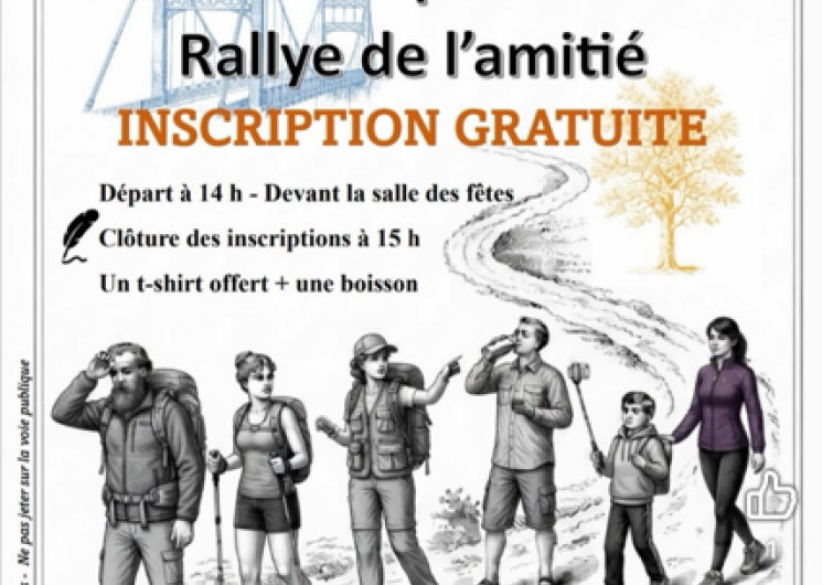 Randonnée pédestre du rallye de l'amitié_Villebrumier