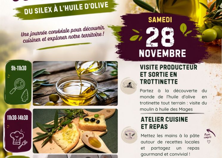 Journée Escapade Gourmande - Du silex à l'huile d'olive