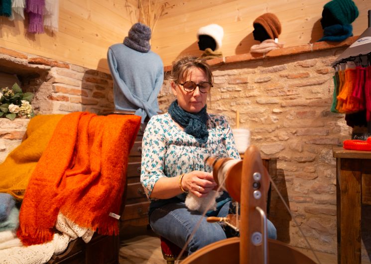 En coulisse , à la découverte du Mohair 