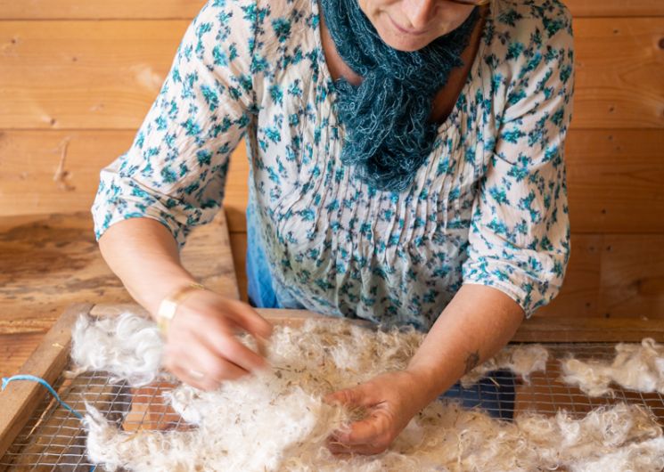 En coulisse , à la découverte du Mohair 