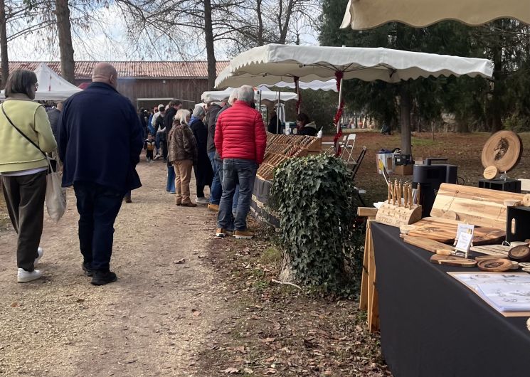 Marché fermier de Noël en manade_Le Cailar