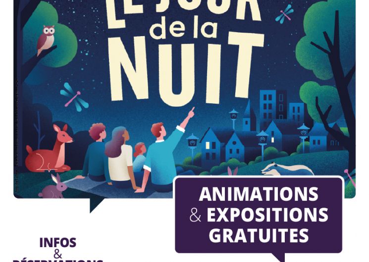 Le Jour de la Nuit - Expos gratuites consacrées au ciel étoilé des Cévennes, à la biodiversité nocturne et aux chauves-souris_Nîmes