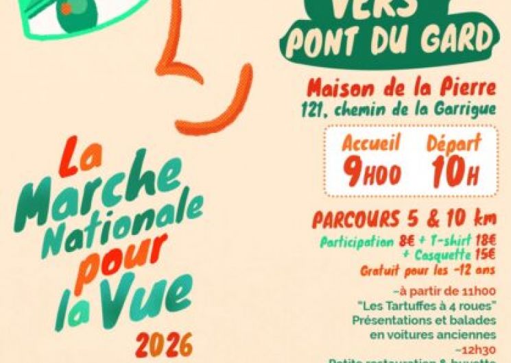 La Marche Nationale pour la Vue_Vers-Pont-du-Gard