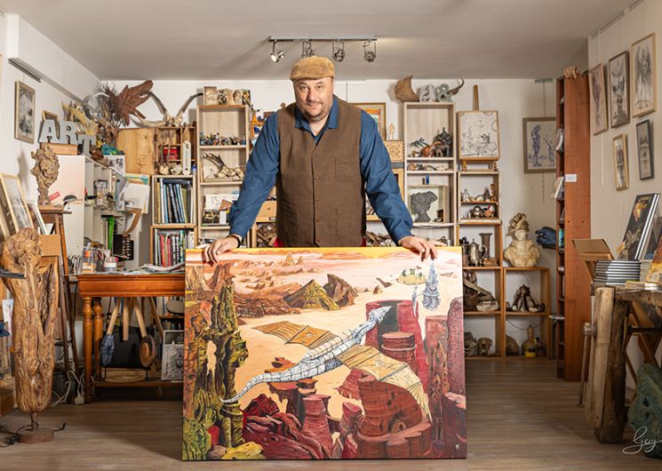Journées des Ateliers d’Artistes d’Occitanie - Christophe DOUGNAC_Fleurance