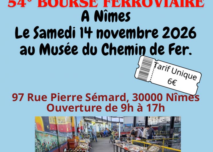 54ème Bourse Ferroviaire_Nîmes