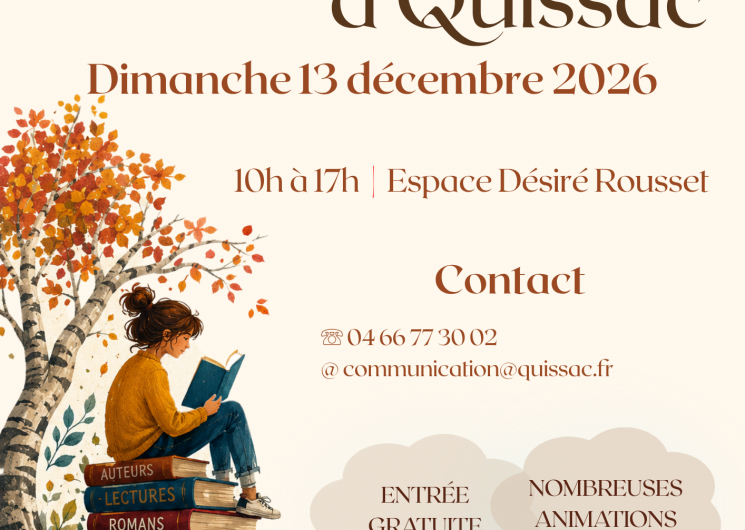 Salon du livre Quissac