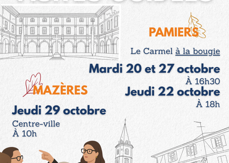 Visites commentées - Vacances scolaires octobre_Pamiers