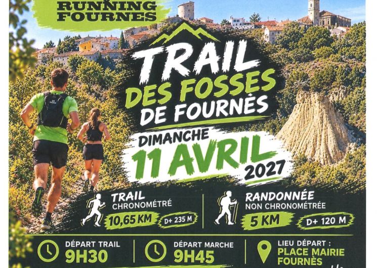 Trail des fosses de Fournès