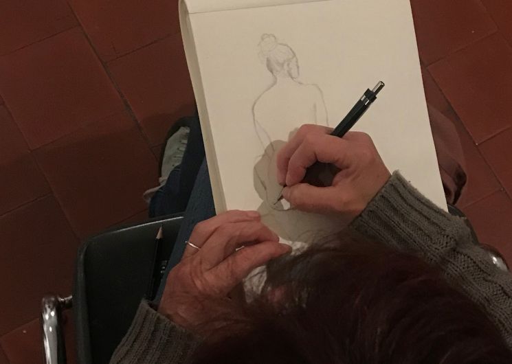 Musée du Colombier -Atelier libre de dessin de modèle vivant_Alès