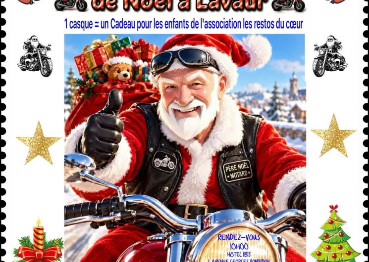 La Balade des motards de Noël_Lavaur