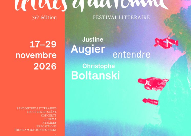 36e édition du festival Lettres d’automne