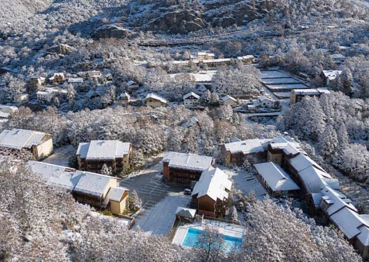Complejo turístico Vacancéole «Les Chalets d'Ax»_Ax-les-Thermes