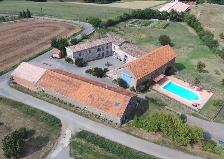 Peyrecout vue du ciel