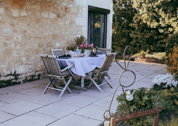 Terrasse ombragée