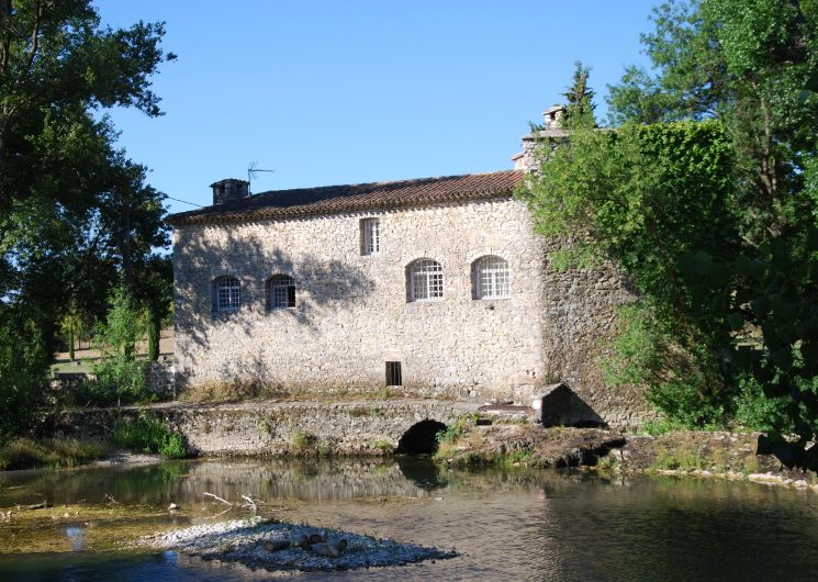 Façade du moulin