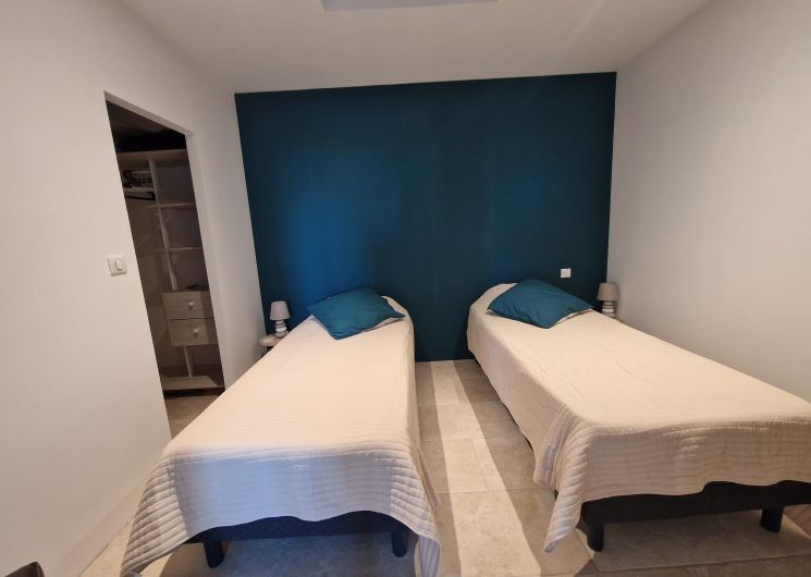 possibilité de lits simples dans la chambre