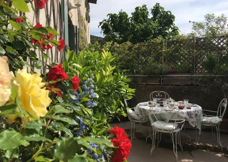 breakfast on the terrace