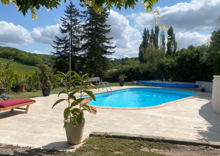 La Caza du Quercy - piscine