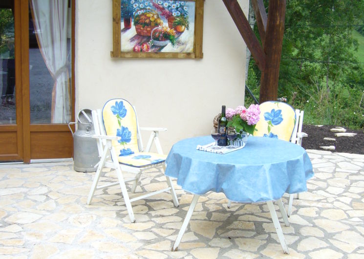 terrasse gite mailhac